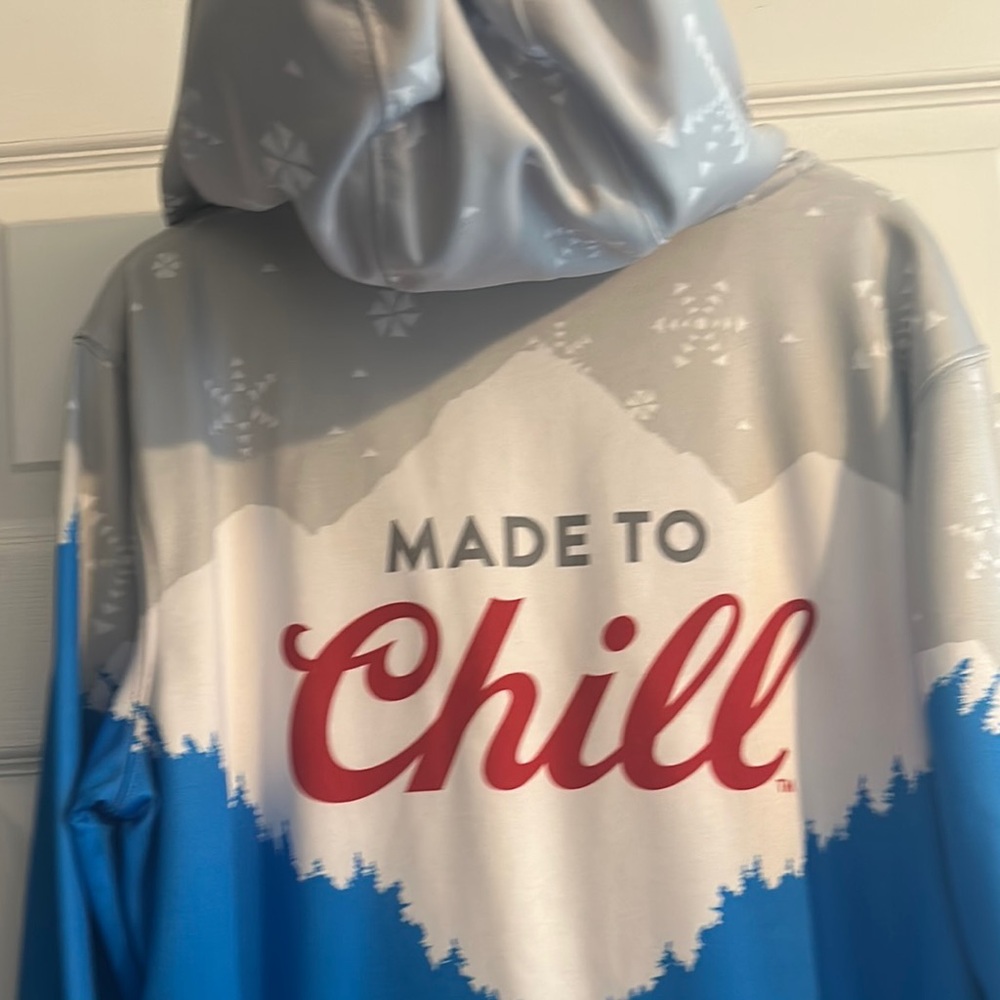 Coors Light Blue and Gray Onesie - Picture 6 of 7